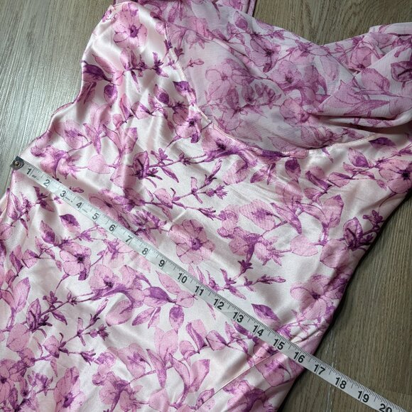 Cinq à Sept Pink Floral Maxi Dress - Picture 12 of 13